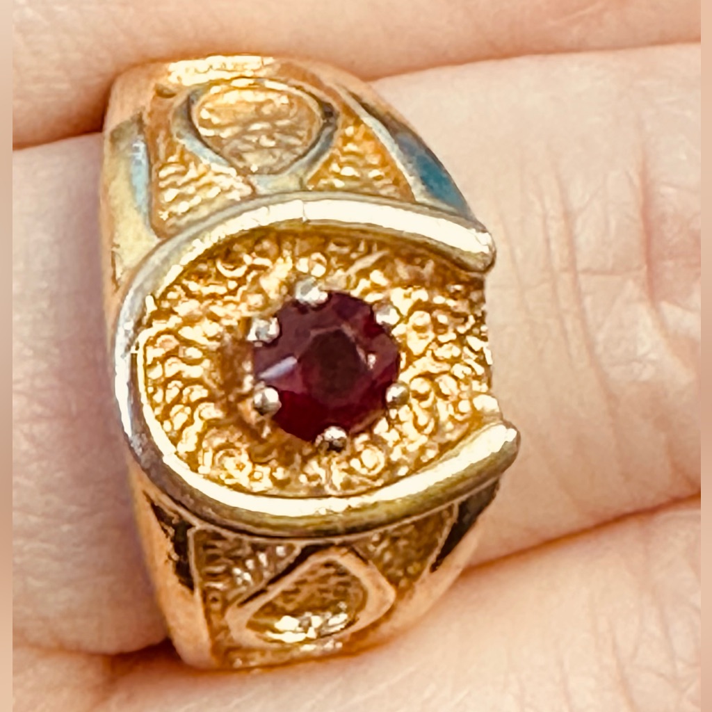 18 Kt Gold Plated Ring